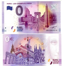 FRANCE ZERO  EURO  0  SOUVENIR  PARIS CHAMPS ELYSÉES 2017-2  ... PROMO