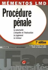 Procédure pénale: La