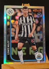 Lewis Miley RC Refractor Topps Chrome Merlin 2024 Newcastle