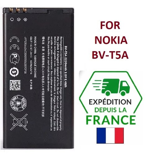 Batterie pour nokia t5e - nokia, bv-t5e