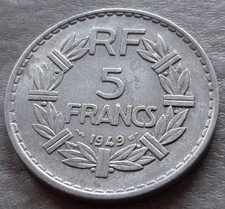 Pièce France 5 Francs 1949