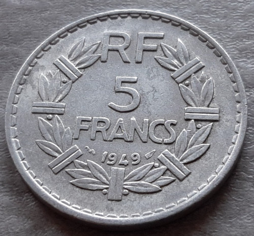 Pièce france francs 1949 - pièce,