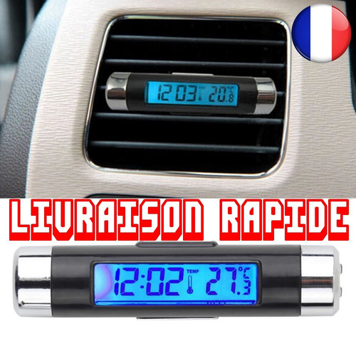 2en1 voiture numérique lcd - numérique,