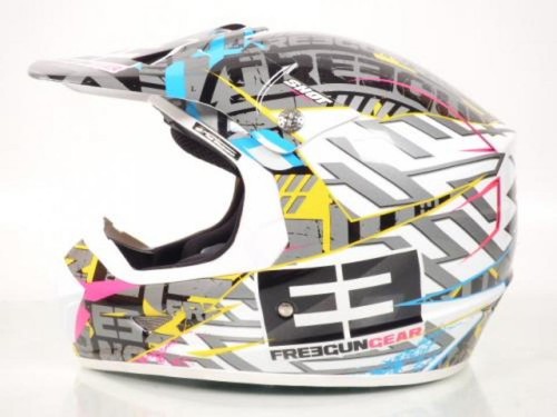 Casque cross shot freegun - by,