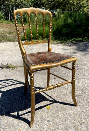 Chaise dit concert bois - chaise,