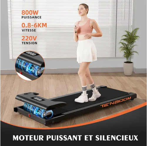 Tapis course moteur - course, 800w