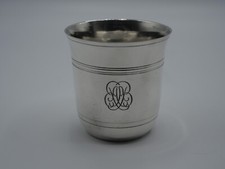 PUIFORCAT BELLE TIMBALE 119 GRS ARGENT MASSIF POINCON MINERVE 1 ER TITRE