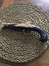 Pistolet à amorce  jouet ancien Type Pislolet Corsaire A Deux Coups Deux Canons