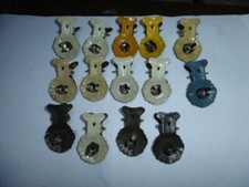 ???14 anciennes pinces à bougies .décoration de  noël ???