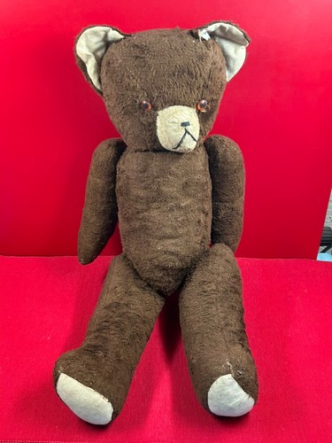 Ancien ours nounours - ancien, brun