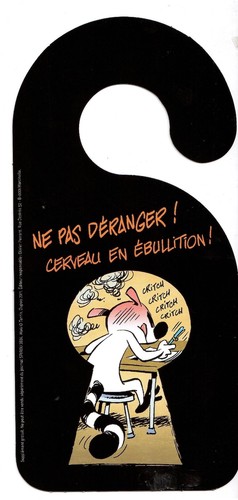 Carte pas deranger de - carte,