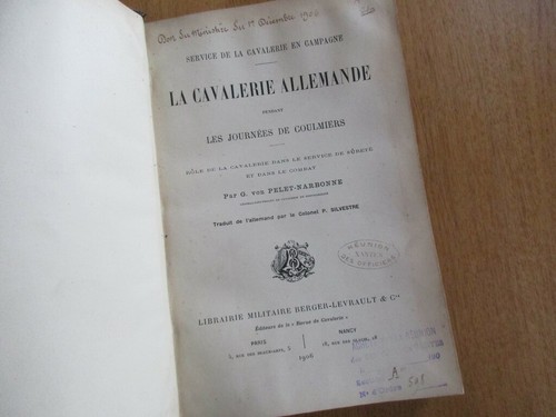 Cavalerie allemande pendant - la,