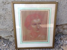 Ancien dessin signé Monique