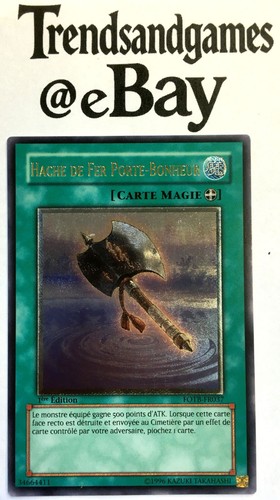 Yugioh hache de fer - yugioh,