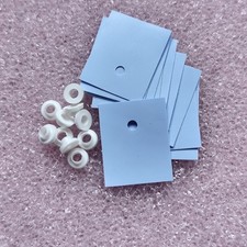 isolant  en silicone pour transistors avec rondelles TO...