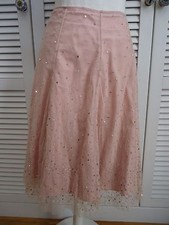 ESSENTIEL ANTWERP Jupe jupon rose tulle T38