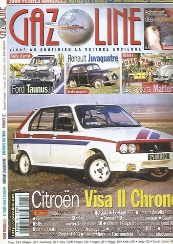 Gazoline 121 visa - gazoline, ii