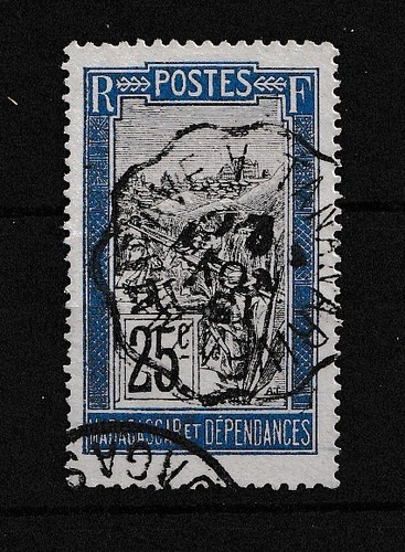 Timbre français oblitéré - français,