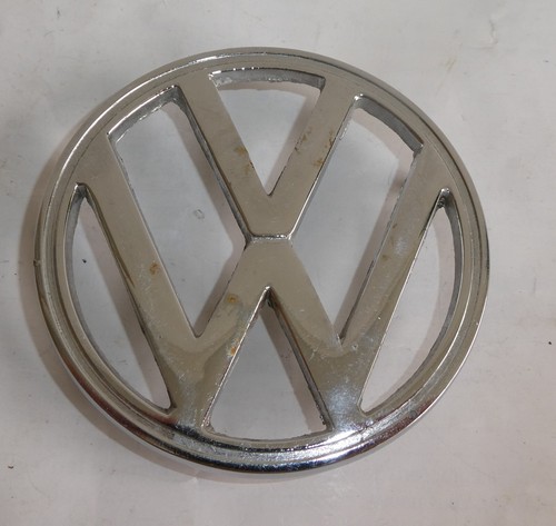Ancien sigle logo chrome - logo, vw