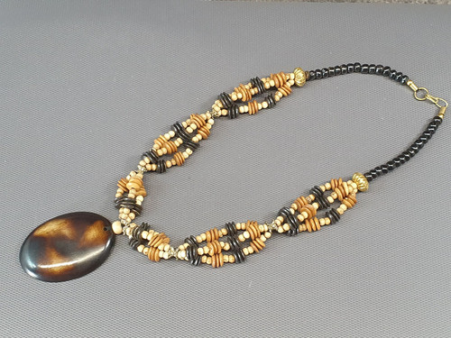 Bijou collier ethnique en - collier,