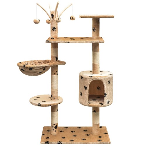 Arbre chat avec - chat, griffoirs