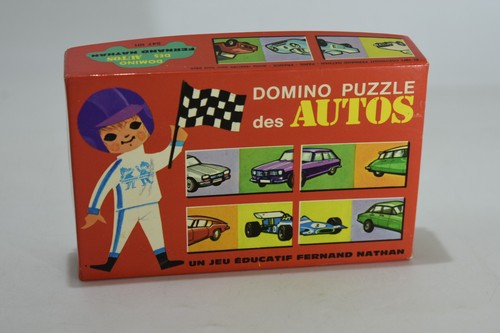 Domino puzzle des autos jeu - domino,