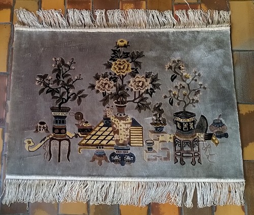 Tapis chinois soie - , en