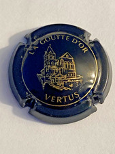 TOP Collection Ancienne Capsule Champagne LA GOUTTE D'OR VERTUS n°1 Cote 38€