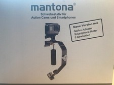 Trépied stabilisateur GoPro support Mantona à main neuf 