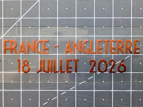 Patch détails match france - détails,