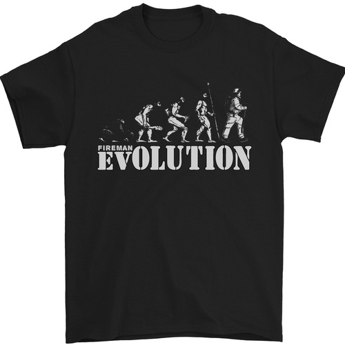 Pompier évolution shirt - pompier, t-shirt
