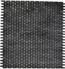 Mini Mosaikstäbchen Noir Mat