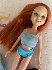 LILA - Ancienne poupée rousse Barbie Wee 3 Fiends et accessoires.