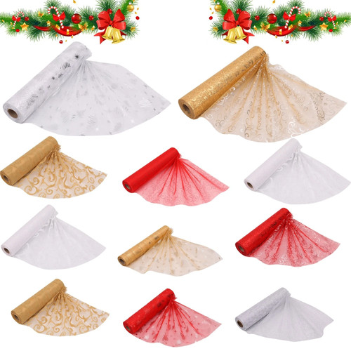 Rouleau tissu organza de - de,