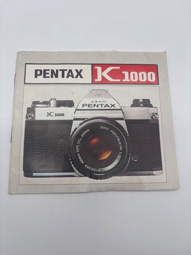 Notice originale pentax k1000 - notice,