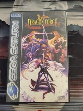 DRAGON FORCE SEGA SATURN PAL COMPLET CIB OVP