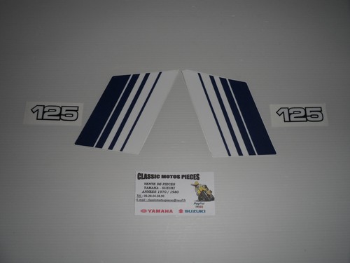 125 dtmx 1981 kit emblemes - 125,