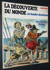 LAROUSSE DECOUVERTE DU MONDE BD #12 1979 CORSAIRE FRANCIS DRAKE MENDANA QUEIROS