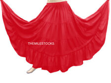 Jupe rouge TMS 4 niveaux danse