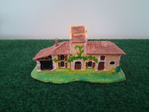 Maison miniature résine - maison,