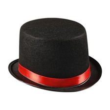 Chapeau haut de forme noir