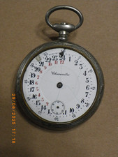 MONTRE À GOUSSET 24h en ARGENTAN pour pièces