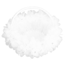 Panier Fille De Fleur Blanc