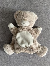 Doudou marionnette ours TEX BABY beige 24 cm