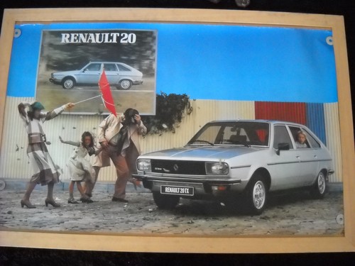 Affiche poster renault - renault,