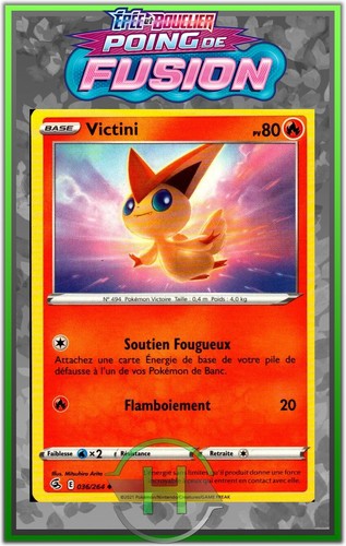 Victini eb08 poing de fusion - eb08:poing,