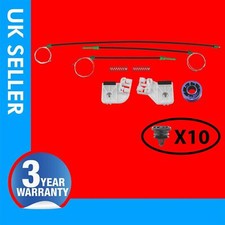 Pour VW Polo 9N 2/3 Portes Kit Réparation Lève-vitre avant Droit Main