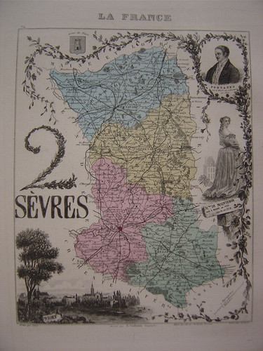 Carte géographique 1883 - géographique,