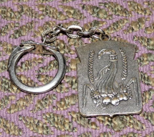 Ancien porte clés - , métal