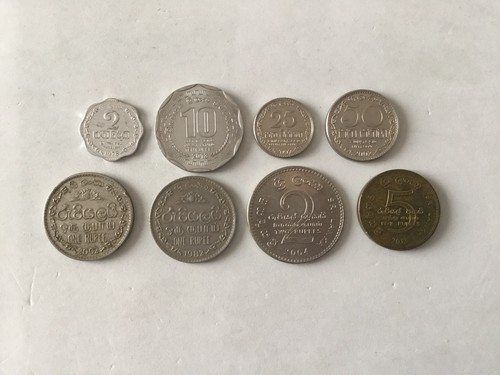 Sri lanka lot pieces - de, 8